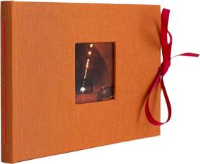 img 3 attached to Kolo Noci Small 4x6 Photo Album, Holds 24 Photos, Perfect for Wedding and Baby Memories, Mango