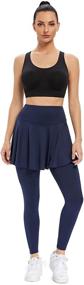 img 3 attached to JOYSHAPER Skirted Leggings Pockets Women Sports & Fitness and Other Sports