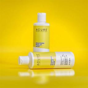 img 3 attached to 🌟 Acure Brightening Micellar Water: 100% Vegan, Probiotics & Resveratrol infused - Reveal Brighter Skin, Draw Out Impurities, Moisturize & Tone, All Skin Types - 8 Fl Oz, Multi Color