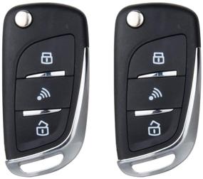 img 2 attached to 🔐 EASYGUARD EC003N-V-1 PKE Passive Keyless Entry Car Alarm System - Convenient Remote Start & Push Start Button - Secure DC12V Starter