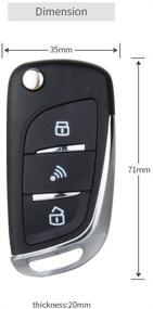 img 3 attached to 🔐 EASYGUARD EC003N-V-1 PKE Passive Keyless Entry Car Alarm System - Convenient Remote Start & Push Start Button - Secure DC12V Starter