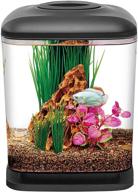 🐠 discover the aqueon led minicube desktop aquarium kit in black - perfect 1.6 gallon delight logo