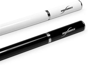 img 1 attached to 🖊️ BoxWave EverTouch Capacitive Styra Stylus Pen with Rollerball Pen - Winter White, Compatible with Motorola Droid RAZR