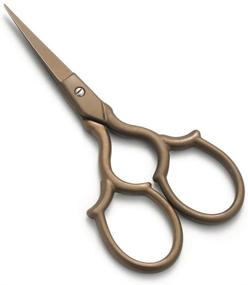 img 4 attached to 🔪 HITOPTY Small Precision Craft Scissors: 3.7-inch Thread Snips for Embroidery, Sewing, Household, Office, and Students