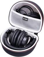 🎧 прочный и защитный чехол ltgem для наушников audio-technica ath-m50x/m50/m70x/m40x/m30x/m50xmg professional studio monitor логотип