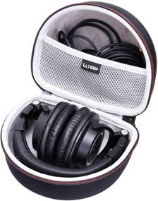 img 4 attached to 🎧 Прочный и защитный чехол LTGEM для наушников Audio-Technica ATH-M50x/M50/M70X/M40x/M30x/M50xMG Professional Studio Monitor