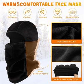 img 2 attached to AstroAI Balaclava Weather Windproof Breathable