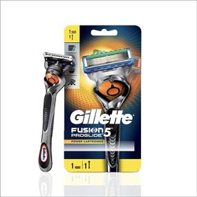 img 4 attached to 🪒 Улучшите свой опыт бритья с Gillette Fusion5 ProGlide Мужским Бритвой и Заменой Лезвия