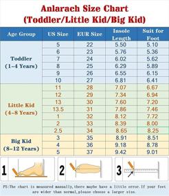 img 1 attached to Детская спортивная обувь Anlarach для мальчиков для беговых занятий