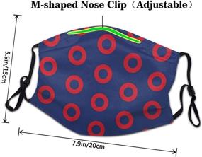 img 2 attached to Breathable Circles Outdoors Balaclava Headwear