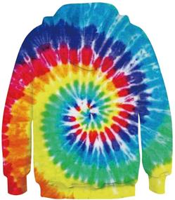 img 3 attached to 👕 Colorful Printed Graphic Sweatshirt for Boys: Stylish Hoodies & Sweatshirts in Fashionable Boys' Clothing