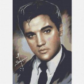 img 3 attached to Painting Embroidery Pictures Decoration（Elvis Presley）