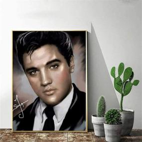 img 2 attached to Painting Embroidery Pictures Decoration（Elvis Presley）
