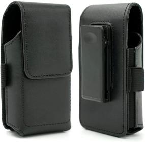 img 4 attached to BECPLT Rotating Leather Holster Quickflip