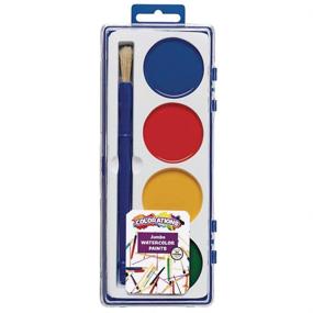 img 4 attached to Colorations JWC Jumbo Washable Watercolors