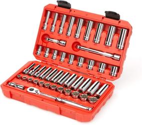 img 3 attached to TEKTON 47-Piece 3/8 Inch Drive 12-Point Socket and Ratchet Set (5/16-3/4 in., 8-19 mm) - SKT15302+ Rewrite for SEO: TEKTON 47-Piece 3/8 Inch Drive Socket and Ratchet Set 12-Point (5/16-3/4 in., 8-19 mm) SKT15302