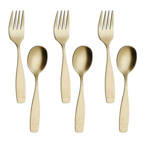 img 4 attached to 🍴 ANNOVA Silverware: Premium Stainless Children's Flatware for Kids' Home Store