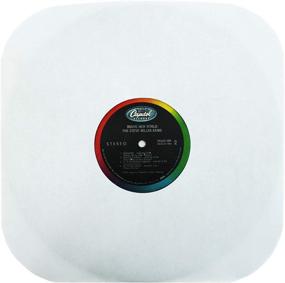 img 1 attached to 📦 100-Pack of 12-Inch Vinyl Record Sleeves - White Heavyweight Paper Inner Sleeves for Archival Quality and Acid-Free Protection - #12IW