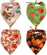 kzhareen thanksgiving reversible triangle accessories dogs in apparel & accessories logo