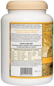 img 3 attached to 🌱 NutriBiotic Vanilla Rice Protein Powder - 1.5 lbs (600g), Low Carb, Keto-Friendly, Vegan, Raw Protein Powder, Chemical-Free, Non-GMO, Gluten-Free, Easy to Digest, Nutrient-Rich