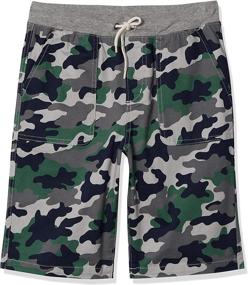 img 3 attached to 🩳 Little Boys' Spotted Zebra Pull-On Shorts - Clothing for Kids