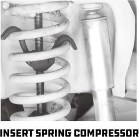 img 1 attached to 🔧 High-Performance Black Coil Spring Compressor Kit: Model 648628