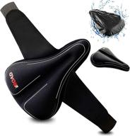 comfortable gel bike seat cushion logo