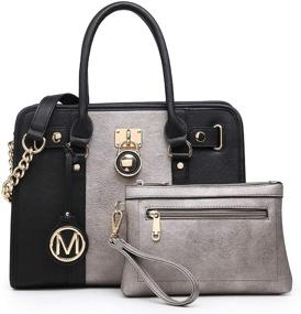 img 4 attached to Handbags Purses Satchel Shoulder Matching Women's Handbags & Wallets and Satchels