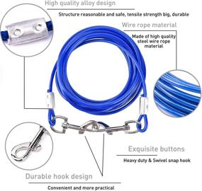 img 2 attached to Pounds Dog Cable Dog Lead Steel Runner 10Ft Available