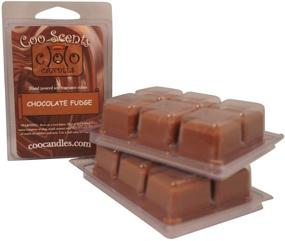 img 1 attached to 🍫 Indulge in Chocolate Fudge Bliss with our 3 Pack Soy Blend Wickless Candle Bar Wax Melts