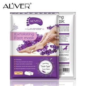 img 3 attached to Exfoliator Calluses Remover，Baby Feet Men Lavender