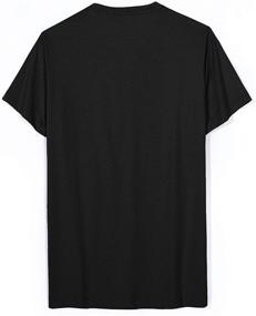 img 1 attached to LecGee Henley Sleeve Casual T Shirts: Stylish Men's Clothing for Shirts Exploring Comfort and Fashion