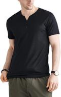 lecgee henley sleeve casual t shirts: stylish men's clothing for shirts exploring comfort and fashion logo