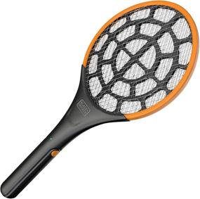 img 4 attached to Black + Decker Electric Fly Swatter – Oversized Portable Indoor & Outdoor Mosquito & Bug Zapper with Battery-Operated Mesh Grid & Durable Tennis Racket Style Design – Non-Toxic, Safe for People & Pets