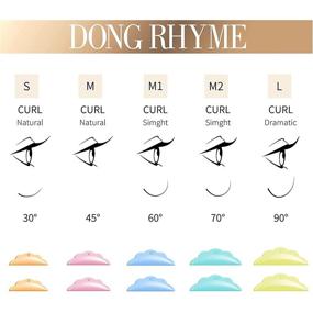 img 2 attached to 🔜 DONG RHYME Eyelash Lift Kit: Long-Lasting Curl with Perm Set for Salon and Home Use