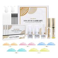 🔜 dong rhyme eyelash lift kit: long-lasting curl with perm set for salon and home use logo