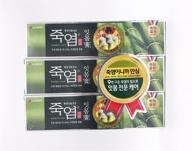 🎋 lg itmongo natural bamboo salt toothpaste bundle - 120g x 3pcs logo
