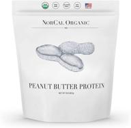 🥜 norcal organic peanut butter powder: high protein, low calorie, vegan, natural, organic - 2lb logo