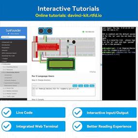 img 2 attached to 🍓 SunFounder Raspberry Pi 4B 3 B+ 400 Starter Kit - 537-Page Online Tutorials, Python C Java Scratch Code, 65 Projects for Raspberry Pi Beginners