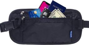 img 3 attached to 🔒 Concealed Passport Holder - Travel Wallet with Hidden Compartment