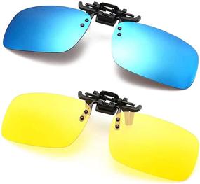 img 4 attached to 🕶️ Prescription Driving Sunglasses with Polarized Lenses for Anti-Glare Optics