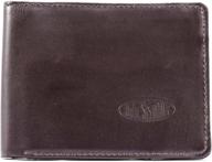 💼 streamline your wallet with big skinny's l fold passcase leather logo