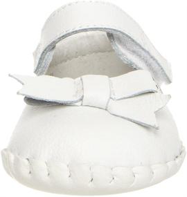 img 3 attached to Adorable Pediped Girls Betty Champagne Toddler Girls' Shoes - Stylish and Comfy Footwear for Your Little Fashionista!