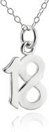 fashionjunkie4life sterling eighteen necklace anniversary logo