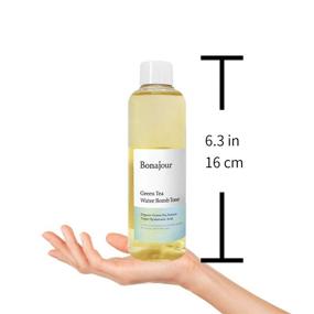 img 3 attached to 🍃 [BONAJOUR] Vegan Beauty Organic Green Tea & Hyaluronic Acid Facial Toner for Dry Skin - Nourishing Vegan Cosmetics, 100% Pure Natural Moisturizer, Anti-Aging, Anti-Wrinkle, 7.2 fl. oz