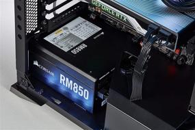 img 2 attached to 💡 Corsair RM850 Золотой сертифицированный блок питания 80 Plus - Полностью модульный стандарт ATX, 850 Вт - Черный.