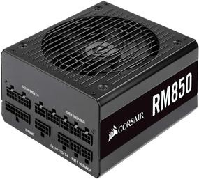 img 4 attached to 💡 Corsair RM850 Золотой сертифицированный блок питания 80 Plus - Полностью модульный стандарт ATX, 850 Вт - Черный.