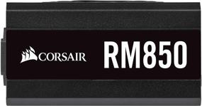 img 3 attached to 💡 Corsair RM850 Золотой сертифицированный блок питания 80 Plus - Полностью модульный стандарт ATX, 850 Вт - Черный.