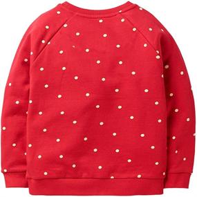 img 2 attached to EULLA Little Boys Girls Christmas Sweatshirt: Toddler Boys Holiday Clothes with Baby Pullover Sweater - Trendy Kids Pullover for Boys, Ages 1-7 Years Old