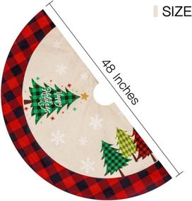 img 2 attached to Hogardeck Christmas Snowflake Buffalo Decorations